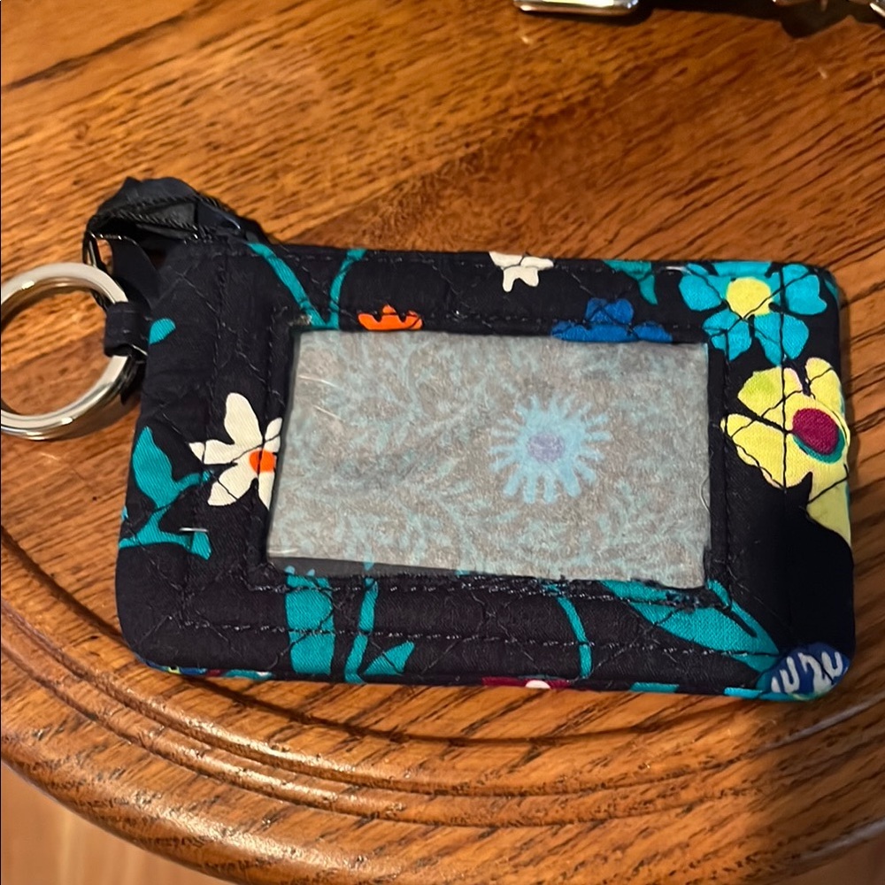 Moonlight Garden Zip ID Case